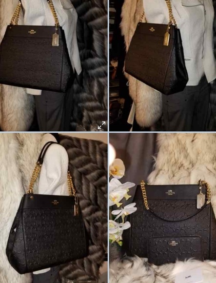 ✅️ Designer COACH SET XL BAG XL WALLET 2 pcs - Picture 6 of 8